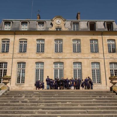 Le jardin et la cour des tilleuls - Photo Damien Blondeau