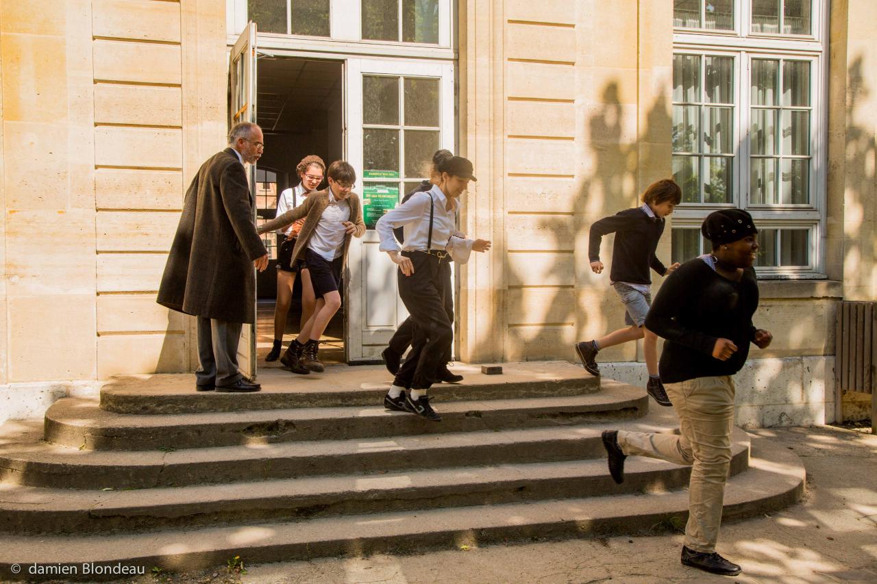 Le jardin et la cour des tilleuls - Photo Damien Blondeau