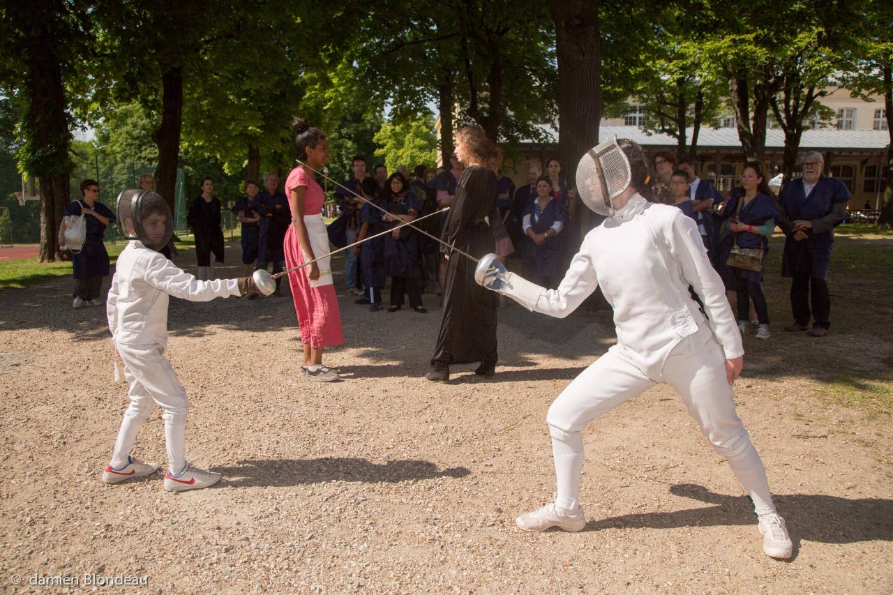 Médecine et gymnastique - Photo Damien Blondeau