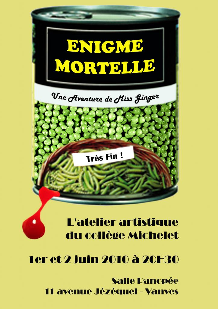 affiche Enigme mortelle