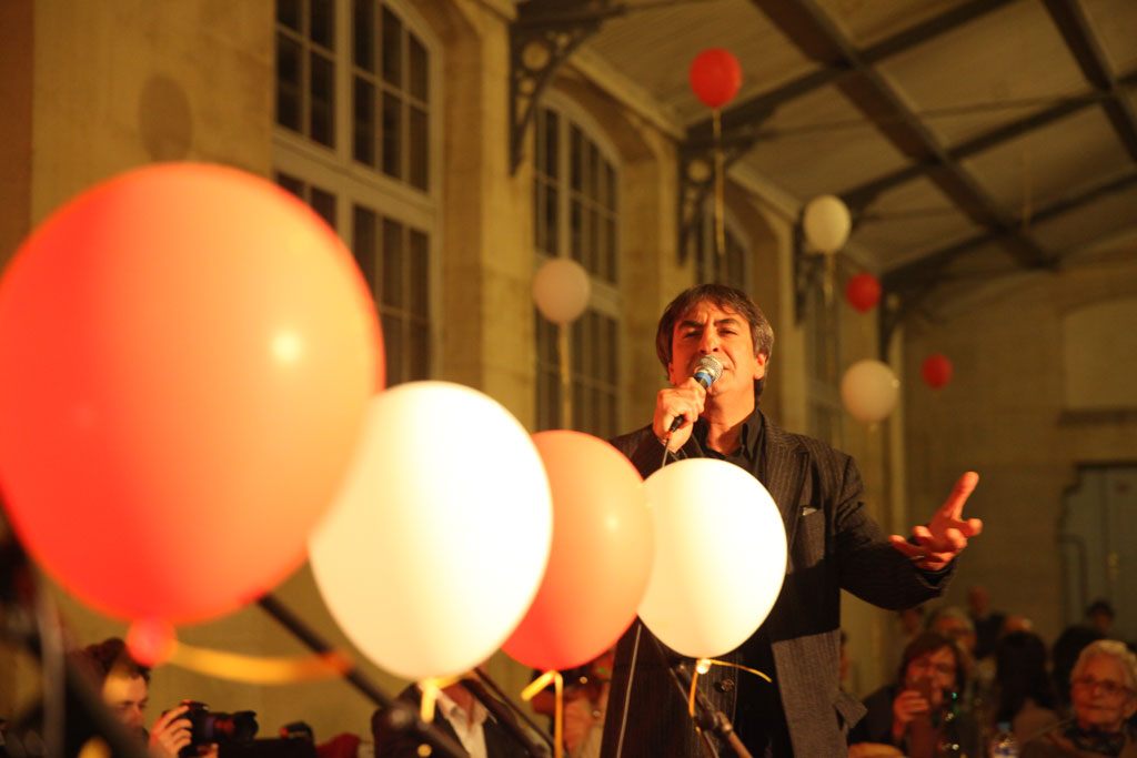 Guy Rombaux - les ballons rouges - Photo de la mairie de Vanves