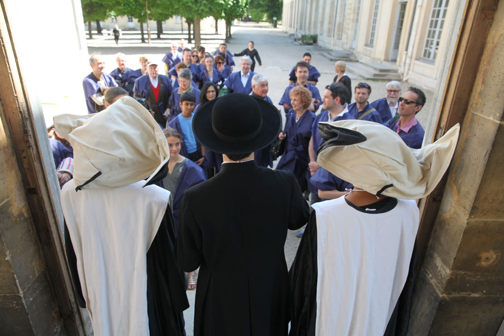 Le spectacle itinérant - Photo Mairie de Vanves