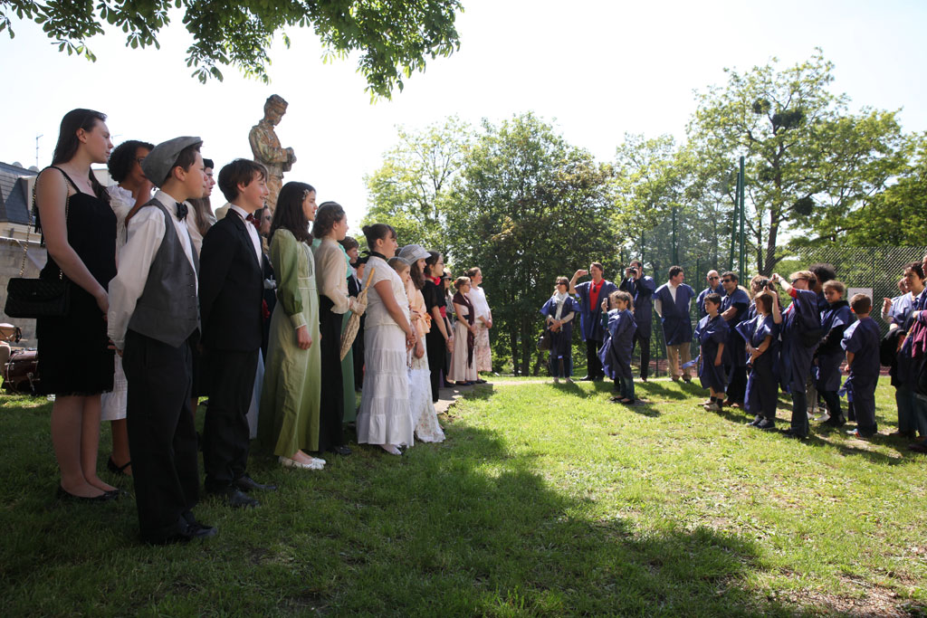 Le spectacle itinérant - Photo Mairie de Vanves