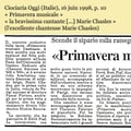 16 juin 1998 - Ciociaria Oggi - Italie