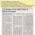 20 octobre 2000 - Le Matin - Belgique